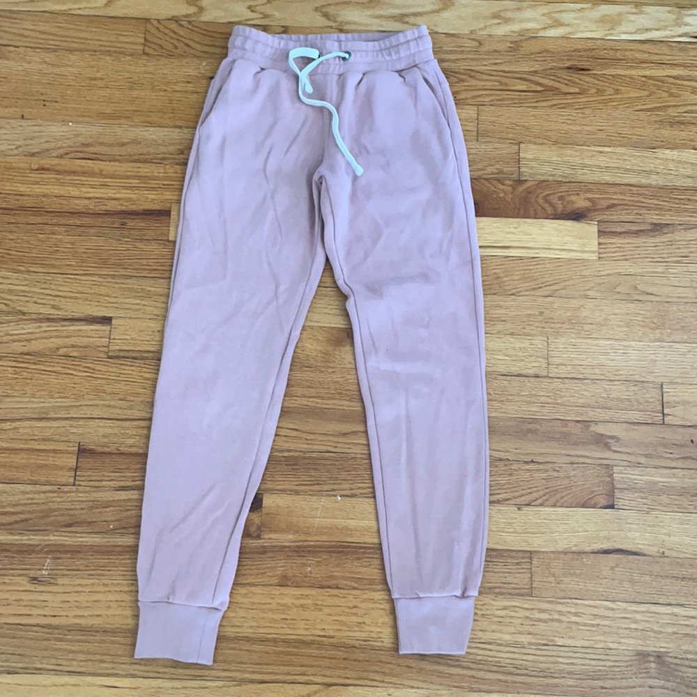 Pink joggers